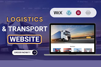 design logistics website redesign logistics website,   cargo, trucking website
