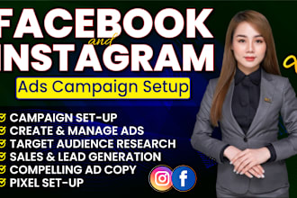 manage quality meta, instagram and facebook ads campaign