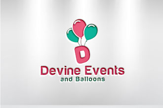 design a modern professional events logo with new concept