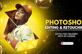 do photoshop edit, retouching and manipulation
