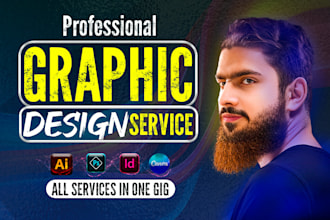 design anything in 24 hours by canva expert and photoshop ai fix image