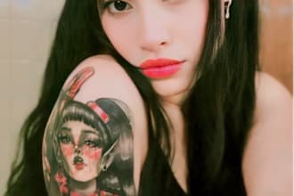 be your alternative female model