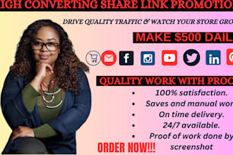 shoutout promote share link, to active USA 100m fb, twitter nft crypto audiences