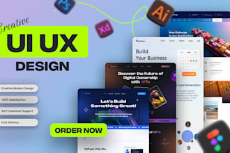 do best ui ux website design, website wireframe, prototype in figma and xd