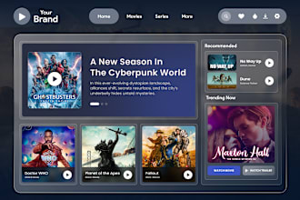develop tivimate, iptv app, vod app, ott app, smart tv app with payment gateway