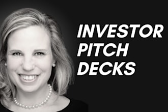 create an investor ready pitch deck