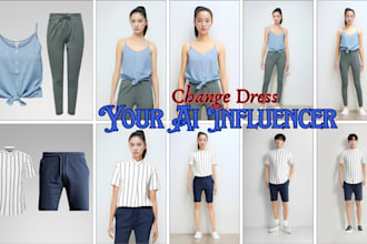 create a mannequin to ai realistic fashion model for the clothing brands