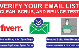 do email verification and email list cleaning service