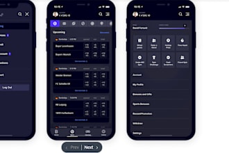 build sport app, fantasy sport app, crypto bet app, gamble site
