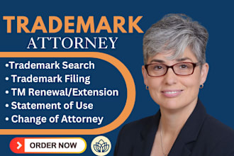 do trademark registration USA and search as license attorney with uspto