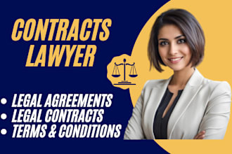 write legal contract, terms and condition, ndas and more