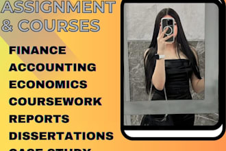 do your excel spreadsheet, accounting and finance projects