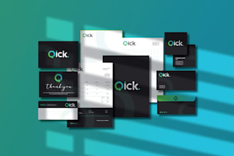 design professional logo business card letterhead and stationery items