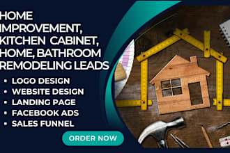 generate home improvement leads kitchen cabinet home bathroom remodeling leads