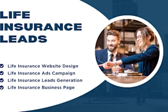 generate life insurance insurance leads life insurance lead generation website