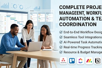provide professional project management services to organize and deliver your pr