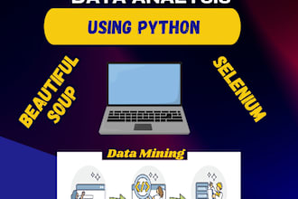 do web scraping, data extraction, data mining, data collection and web crawling