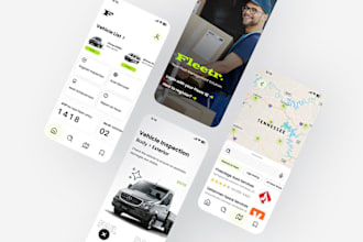 build fleet management app, car tracking app, geolocation app, navigation app,
