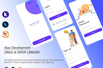 make app inventor, kodular, and thunkable application