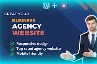 create top rated agency website design with wordpress