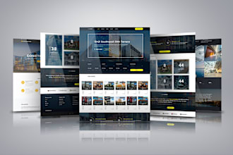design professional real estate website with property listing idx, mls