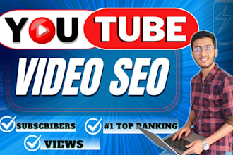 optimize youtube video SEO expert for top ranking