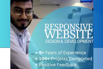 design a responsive business website in 48 hours