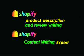 craft compelling shopify product descriptions and reviews