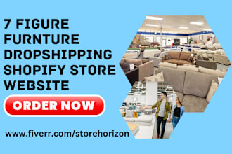 furniture shopify store furniture dropship home improvement furniture website