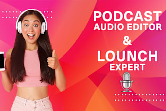 podcast audio editing and launch export