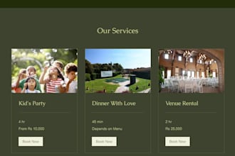design and redesign wix website and ecommerce store