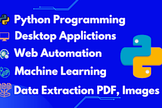 do expert python programming tasks and desktop development