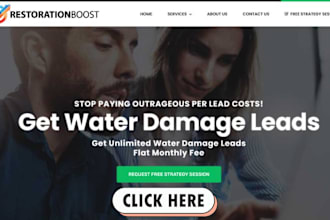 generate water damage restoration leads fire damage repair leads plumbing leads