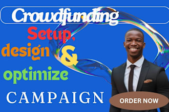 setup design, optimize your kickstarter indiegogo gofundme crowdfunding campaign