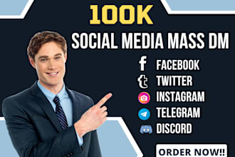 facebook mass dm, instagram mass dm, discord mass dm, twitter mass dm