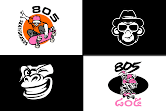 do urban streetwear y2k skateboard or sportswear logo design