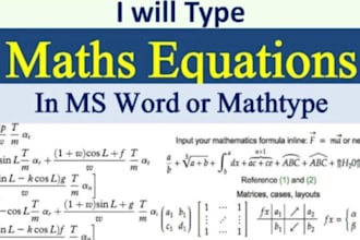 turn math equations mess into a typed masterpiece