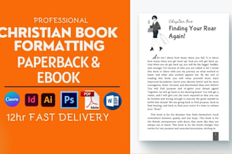 format design christian ebook daily devotional prayer journal amazon kdp