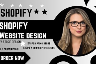create a shopify website shopify store and shopify store and dropshipping design
