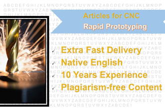 write expert SEO article on cnc machining rapid prototyping