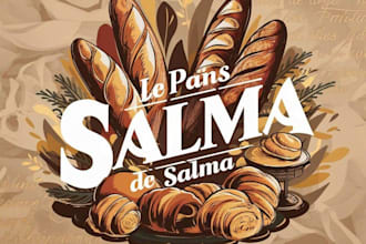 do super bakery pastry catering brand logo for your business