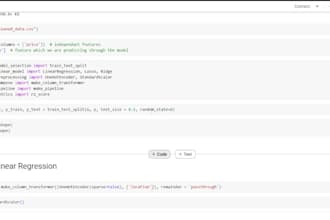 help in data science and machine learning projects