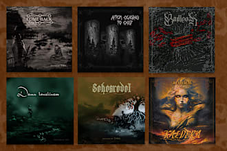design heavy hardcore gothic doom death metal rock artwork