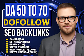 do authority da50 canada ca, german de, dutch, US, UK SEO backlinks