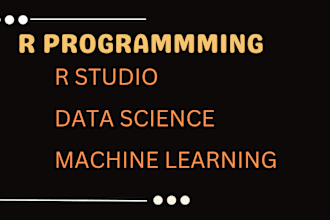 do statistical data analysis and projects with rstudio, excel and r programming