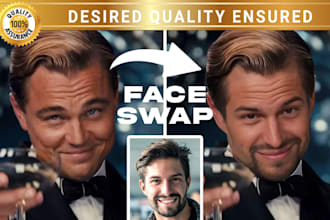do realistic face swap image or video deep ai head replacement