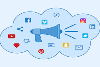 be sharing your videos, pic and links on social media