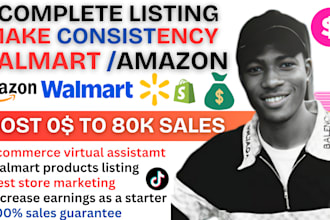 walmart to amazon dropshipping store, ebay store fba wholesale virtual assistant