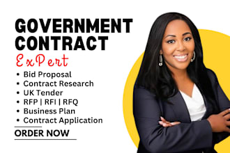 win UK tender, government contract bid proposal rfp rfi rfq