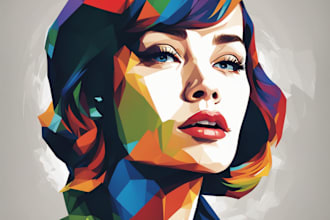 draw wpap pop art from your portrait